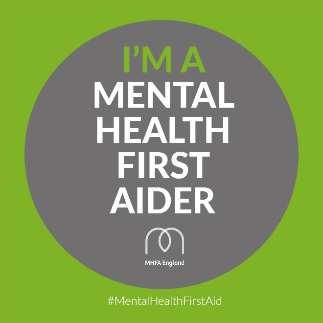 I'm a mental health first aider